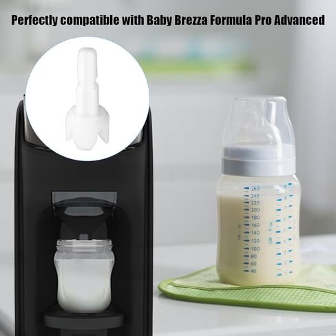 قطعتان من الأجزاء البديلة المتوافقة مع عمود Baby Brezza FRP0046 Formula Pro المتقدم، وملحقات جذع المحور لصانعة تركيبة Baby Brezza in Kuwait