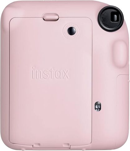 Fujifilm Instax Mini 12 Camera with Fujifilm Instant Mini Film (40 Sheets) Bundle with + Sunshine Photo Microfiber Cleaning Cloth (Blossom Pink) in Saudi Arabia