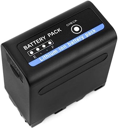 متوافقة مع بطارية سوني NP-F970/B، NP-F975، XL-B2، XL-B3، CCD-TR617، CCD-TR617E، CCD-TR618، CCD-TR618E، CCD-TR710، CCD-TR713E، CCD-TR717، CCD-TR717E (6600 مللي أمبير) in Saudi Arabia