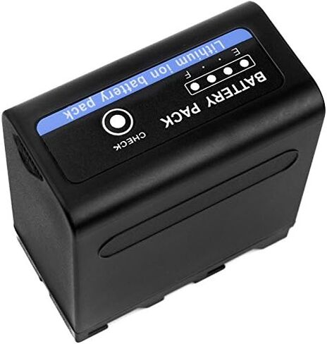 متوافقة مع بطارية سوني NP-F970/B، NP-F975، XL-B2، XL-B3، CCD-TR617، CCD-TR617E، CCD-TR618، CCD-TR618E، CCD-TR710، CCD-TR713E، CCD-TR717، CCD-TR717E (6600 مللي أمبير) in Saudi Arabia