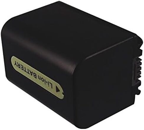 Compatible with Battery for Sony NP-FH70, HDR-UX20, HDR-UX20/E, HDR-UX3E, HDR-UX5, HDR-UX5E, HDR-UX7, HDR-UX7E, HDR-UX9E (1300mAh) in Saudi Arabia