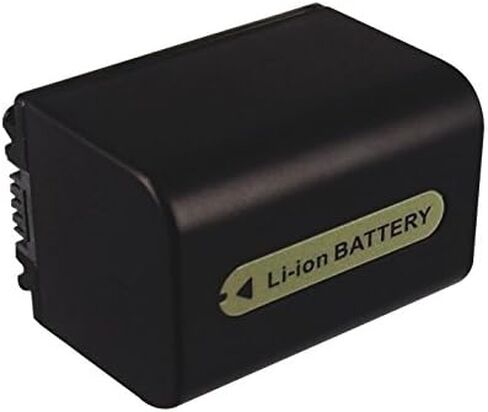 Compatible with Battery for Sony NP-FH70, HDR-UX20, HDR-UX20/E, HDR-UX3E, HDR-UX5, HDR-UX5E, HDR-UX7, HDR-UX7E, HDR-UX9E (1300mAh) in Saudi Arabia
