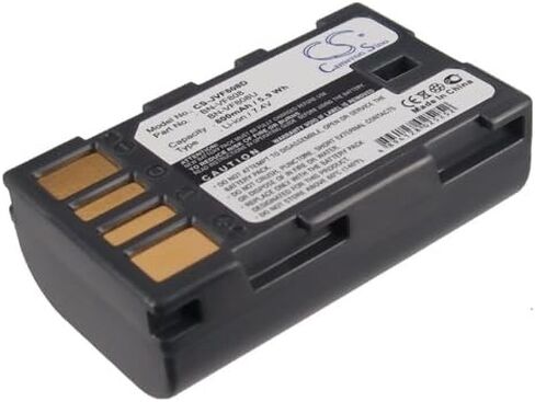 متوافقة مع بطارية JVC BN-VF808، BN-VF808U، GZ-MG630S، GZ-MG630SAA، GZ-MG630SAH، GZ-MG630SEK، GZ-MG630SUS، GZ-MG630US، GZ-MG645 (800 مللي أمبير) in Saudi Arabia
