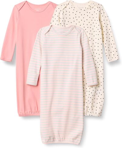 Amazon Essentials Unisex-Baby Long Sleeve Sleeper Cotton Gown in Saudi Arabia