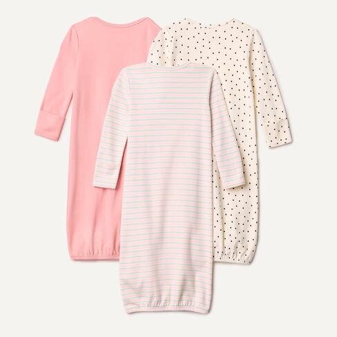 Amazon Essentials Unisex-Baby Long Sleeve Sleeper Cotton Gown in Saudi Arabia