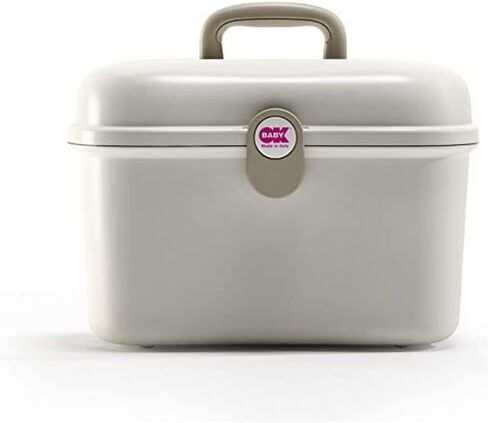 OKBaby Beauty Care Carrying Case Baby Changing and Bath Box, Ivory in Saudi Arabia