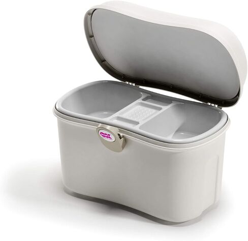 OKBaby Beauty Care Carrying Case Baby Changing and Bath Box, Ivory in Saudi Arabia
