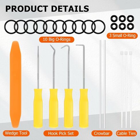 O-Ring Repair Kit with Tools Compatible with SNOO Smart Sleeper Bassinet O Rings Assortment Kit Set in Saudi Arabia
