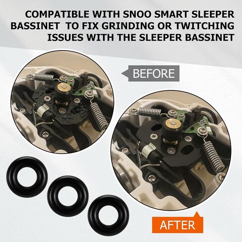 O-Ring Repair Kit with Tools Compatible with SNOO Smart Sleeper Bassinet O Rings Assortment Kit Set in Saudi Arabia