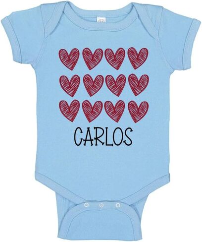TATY Kids Hearts Carlos Baby Infant Bodysuit in Saudi Arabia