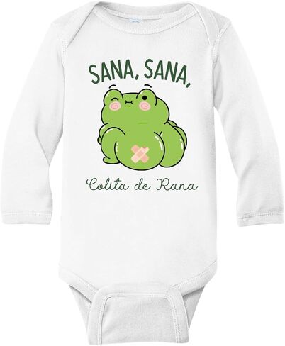 تي شيرت SANA، SANA، Colita de Rana لطيف للأطفال، تي شيرت للأطفال والصغار - ملابس مضحكة للفتيات والأولاد لحفلة استقبال المولود الجديد in Kuwait