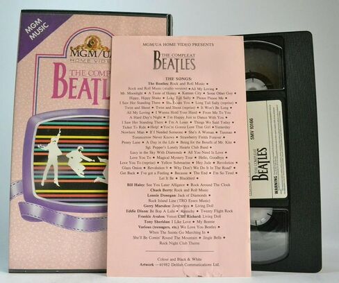 البيتلز-Compleat البيتلز [VHS] [استيراد المملكة المتحدة] in Saudi Arabia