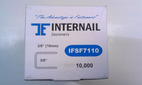 22 Gauge 3/8" Long 3/8" Crown Galvanized Upholstery Staple C06 71/10 10,000 Per Box in Saudi Arabia