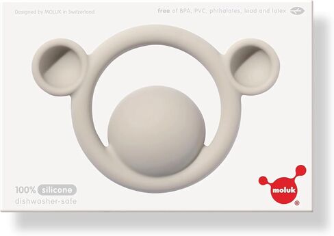Fat Brain Toys Nogi by MOLUK - Teething Ring & Fidget Toy for Babies, Toddlers, Kids in Saudi Arabia