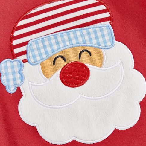 Infant Baby boy Christmas Outfit Santa Claus Long Sleeve Romper Newborn Boy One Piece Jumpsuit in Saudi Arabia