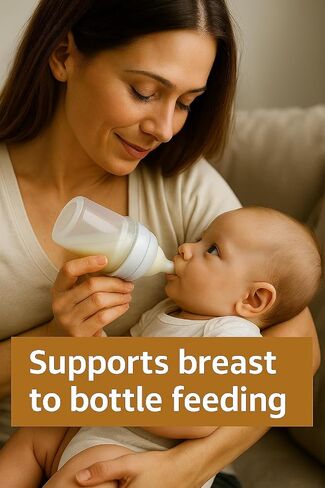 Nimrox Baby Bottle Nipple - Soft Silicone, Anti-Colic, Medium Flow, BPA-Free in Saudi Arabia