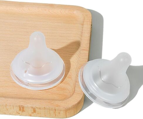 Nimrox Baby Bottle Nipple - Soft Silicone, Anti-Colic, Medium Flow, BPA-Free in Saudi Arabia