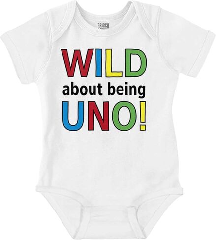 Brisco Brands Wild About Turning Uno أول رومبير للأطفال الأولاد والبنات في عيد الميلاد الأول in Kuwait