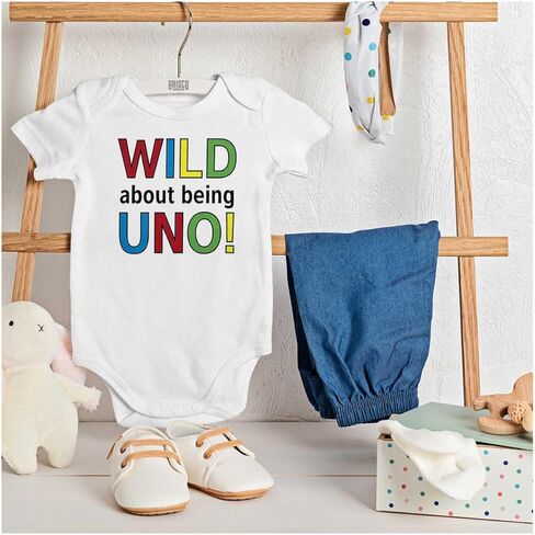 Brisco Brands Wild About Turning Uno أول رومبير للأطفال الأولاد والبنات في عيد الميلاد الأول in Kuwait