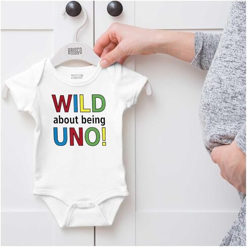 Brisco Brands Wild About Turning Uno أول رومبير للأطفال الأولاد والبنات في عيد الميلاد الأول in Kuwait