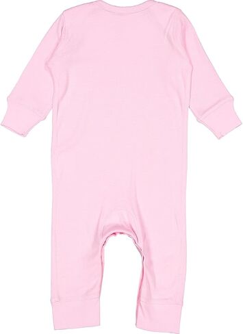inktastic in October We Wear Pink- Breast Cancer Awareness Baby Romper Coveralls in Saudi Arabia