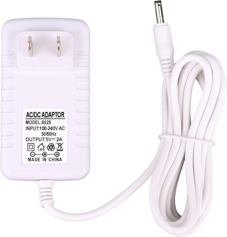 5V Charger for Hello Baby Monitor HB6550 HB50, Baby Monitor Power Cord Replacement Charging Cable Power Adapter Supply for HelloBaby Camera Monitors Accessories in Saudi Arabia