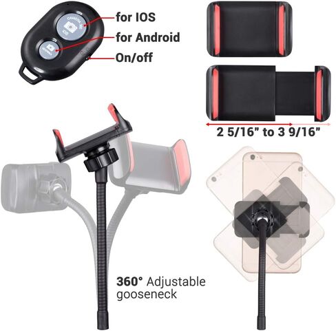 AW 2 حزمة 7 "مزدوج LED حلقة ضوء عكس الضوء حامل الهاتف حامل ماكياج صورة شخصية مدونة فيديو in Kuwait