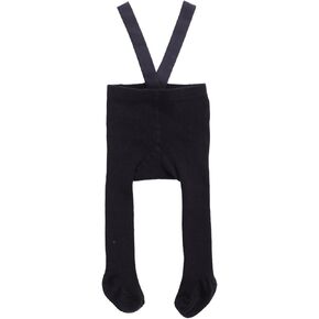 Baby Girls Ribbed Suspender Pants Stretch High Waist Leggings Overalls Knit Tights Pantyhose Warm Stockings in Saudi Arabia