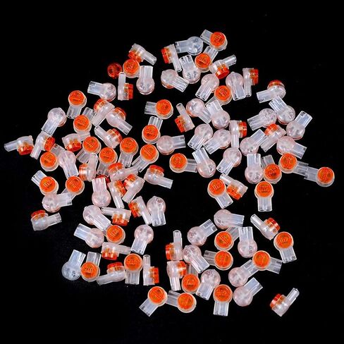Davitu Electrical Equipments Supplies - 100Pcs UY2 K2 Connector Grease Filling Butt Wire Line Terminal For Telephone Network Line Connection in Saudi Arabia