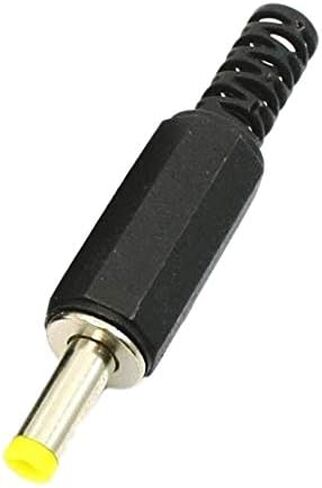 Davitu Electrical Equipments Supplies - WSFS 6Pcs Plastic Cable Guard 4.0 x 1.7mm Male DC Power Plugs Connectors in Saudi Arabia