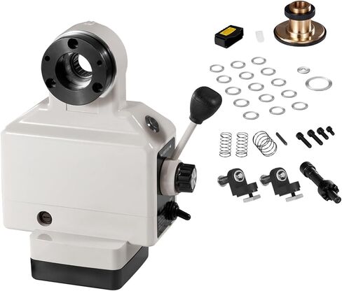 تغذية الطاقة من VEVOR Z-Axis، وحدة تغذية مطحنة الطاولة الكهربائية لآلات الطحن، سرعة قابلة للتعديل 0-200 دورة في الدقيقة، عزم دوران 450 رطل، تغذية طاولة 120 فولت لبريدجبورت والمطاحن من نوع الركبة مع قطر عمود نهاية 5/8 بوصة in Kuwait