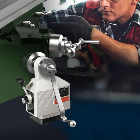 تغذية الطاقة من VEVOR Z-Axis، وحدة تغذية مطحنة الطاولة الكهربائية لآلات الطحن، سرعة قابلة للتعديل 0-200 دورة في الدقيقة، عزم دوران 450 رطل، تغذية طاولة 120 فولت لبريدجبورت والمطاحن من نوع الركبة مع قطر عمود نهاية 5/8 بوصة in Kuwait