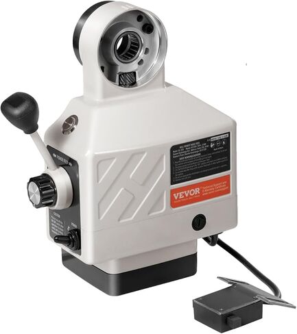 تغذية الطاقة من VEVOR Z-Axis، وحدة تغذية مطحنة الطاولة الكهربائية لآلات الطحن، سرعة قابلة للتعديل 0-200 دورة في الدقيقة، عزم دوران 450 رطل، تغذية طاولة 120 فولت لبريدجبورت والمطاحن من نوع الركبة مع قطر عمود نهاية 5/8 بوصة in Kuwait