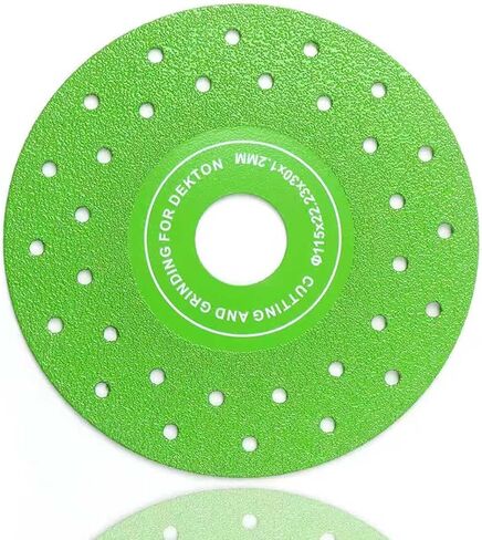 3PCS 4.5" Ultra Thin Diamond Grinding Discs Air Brazed Cutting Blades for Ceramic/Glass/Marble/Granite Angle Grinder Saw Blade Set (1) in Saudi Arabia