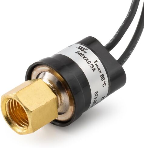 SPS11 مفتاح ضغط ضاغط الهواء مفتاح ضغط الزيت 25-80psi لتكييف الهواء والتبريد وزيوت التشحيم المائية in Kuwait