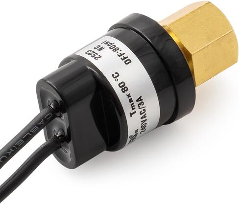 SPS11 مفتاح ضغط ضاغط الهواء مفتاح ضغط الزيت 25-80psi لتكييف الهواء والتبريد وزيوت التشحيم المائية in Kuwait