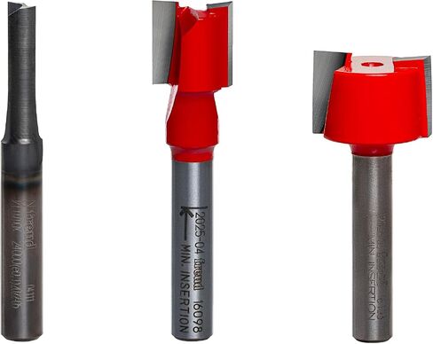 Freud 89-660: 3 Piece Undersized Plywood Bit Set (1/4" Shank) in Saudi Arabia
