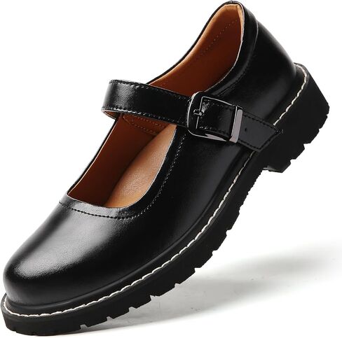 Mary Jane Oxford Shoes Women Platform Non-Slip Vintage Round Toe Ankle Strap Comfort Casual Dress Work Mary Jane Shoes for Women Girls Laides in Kuwait