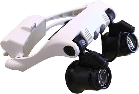 Dental Loupes, New Headband Head-Worn Glasses Magnifier - Binocular Loupes, Jeweler Watch Repair Magnifying Eye in Saudi Arabia