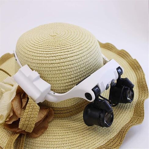 Dental Loupes, New Headband Head-Worn Glasses Magnifier - Binocular Loupes, Jeweler Watch Repair Magnifying Eye in Saudi Arabia
