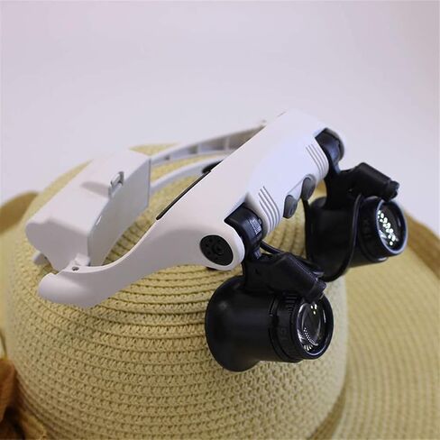 Dental Loupes, New Headband Head-Worn Glasses Magnifier - Binocular Loupes, Jeweler Watch Repair Magnifying Eye in Saudi Arabia