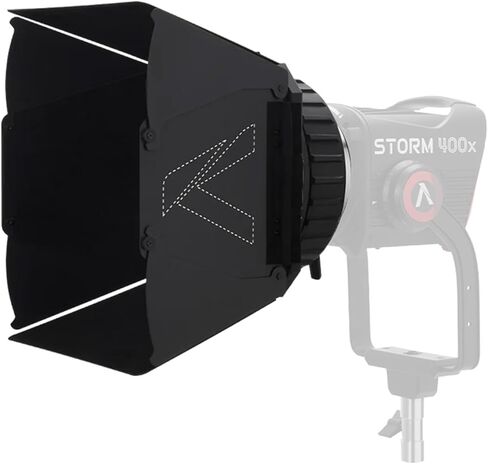 مجموعة أبواب فريسنل وأبواب الحظيرة من Aputure CF7، مجموعة فريسنل مدمجة لتركيب بونز لـ Storm 400x، تتضمن حقيبة حمل واقية in Kuwait
