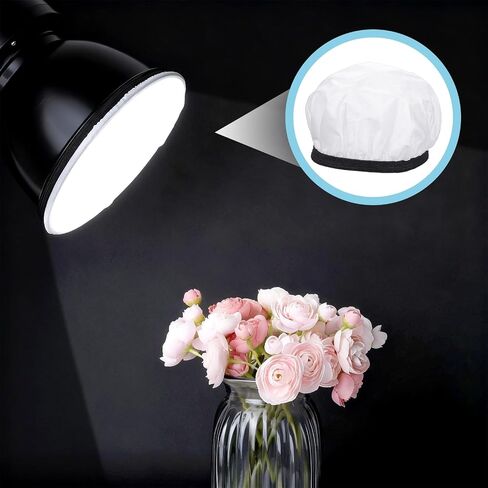 3 Pcs Light Diffuser, 7"/18cm Soft Light Reflector Diffuser, Standard Cloth Diffusers Lights Sock for Studio Strobe Reflectors, Video Shooting in Saudi Arabia