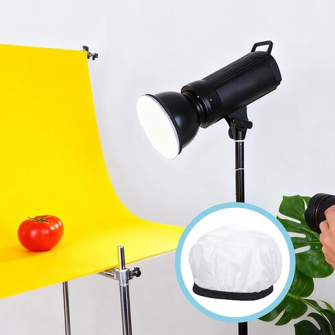 3 Pcs Light Diffuser, 7"/18cm Soft Light Reflector Diffuser, Standard Cloth Diffusers Lights Sock for Studio Strobe Reflectors, Video Shooting in Saudi Arabia