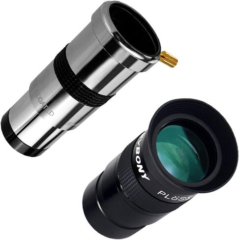 SVBONY SV137 3X Barlow Lens 1.25 inch Telescope Accessory Bundle with Eyepiece 40mm 1.25 inches Plossl Telescope Lens for Astronomy Telescope in Saudi Arabia