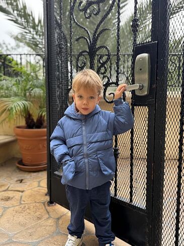 TUONROAD Baby Girls Coats for 6 Months-5 Years Toddlers Boy Winter Jacket Warm Bear Hooded Outdoor Coats Size 5 in Kuwait