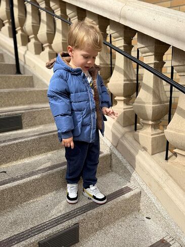 TUONROAD Baby Girls Coats for 6 Months-5 Years Toddlers Boy Winter Jacket Warm Bear Hooded Outdoor Coats Size 5 in Kuwait