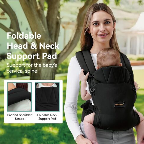 Baby Carrier Newborn to Toddler 7-45 lbs with Natural Material, Ergonomic Design,Versatile and Adjustable,Hands Free for Moms&Dads,Green in Saudi Arabia