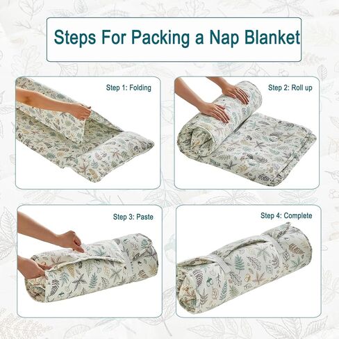 Toddler Nap Mat with Pillow and Blanket,Extra Large Roll Up Kids Sleeping Mat,Soft Slumber Bags for Girls,Perfect for Daycare,Preschool Travel Camping in Saudi Arabia