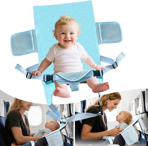 Toddler Airplane Bed,1-12 Months Old Baby Essentials for Flying,Portable Baby Bed for Flight,Suitable for Airplanes Travel in Saudi Arabia